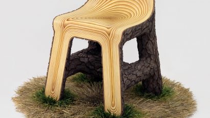 Wood Grass Chair