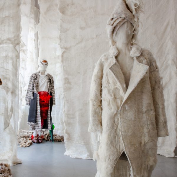 Wool (Re)discovered exhibition at New Order of Fashion LAB