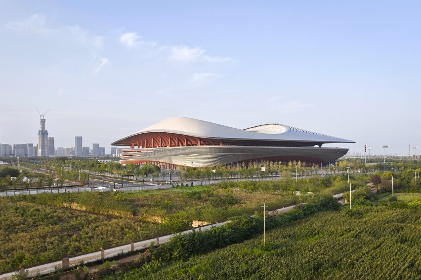 Xi’an International Football Centre by Zaha Hadid Architects