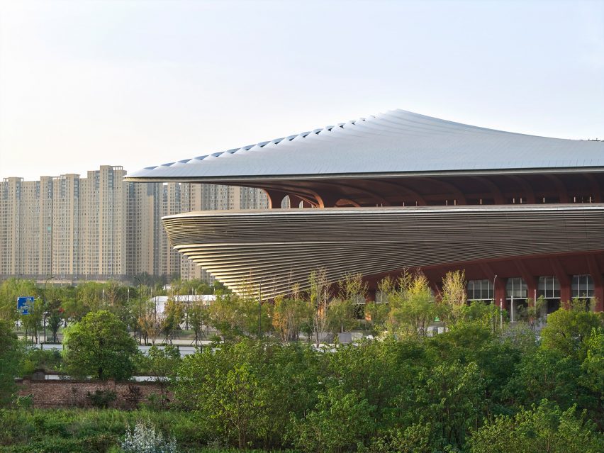 Xi’an International Football Centre by Zaha Hadid Architects