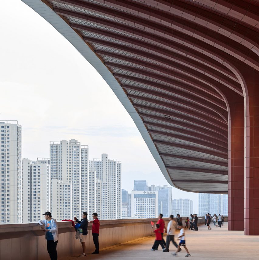 Xi’an International Football Centre by Zaha Hadid Architects