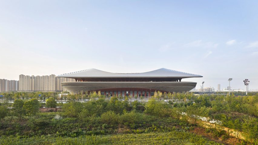 Xi’an International Football Centre by Zaha Hadid Architects