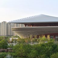 Xi’an International Football Centre by Zaha Hadid Architects