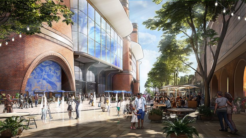 Birmingham City Football Club stadium by Heatherwick Studio
