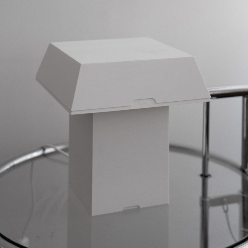 ObjetFormt's STL Series lamps take cues from paper boxes