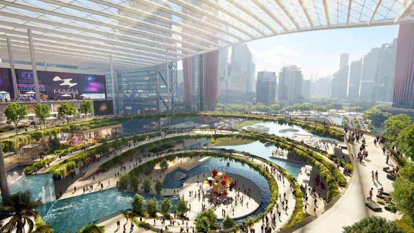 Render of Bandar Malaysia