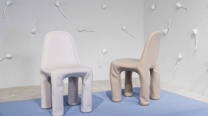 Photo of chairs at Design Miami