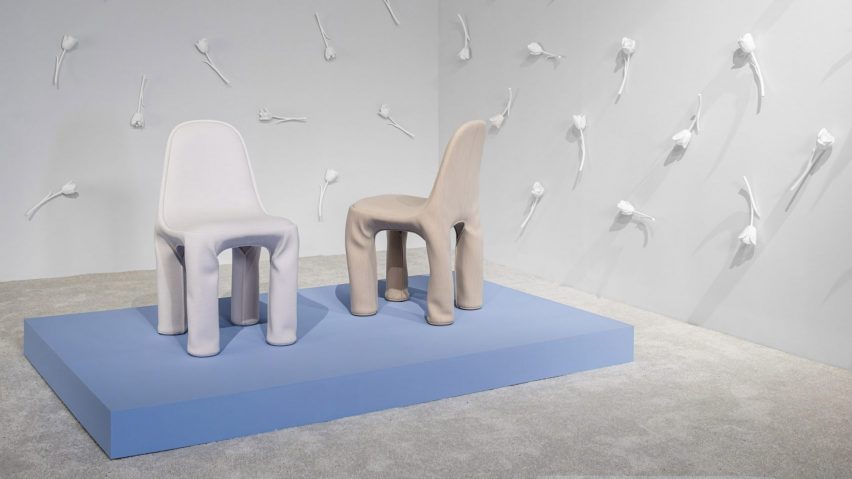 Photo of chairs at Design Miami