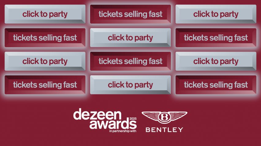 Last chance to book Dezeen Awards 2025 party tickets