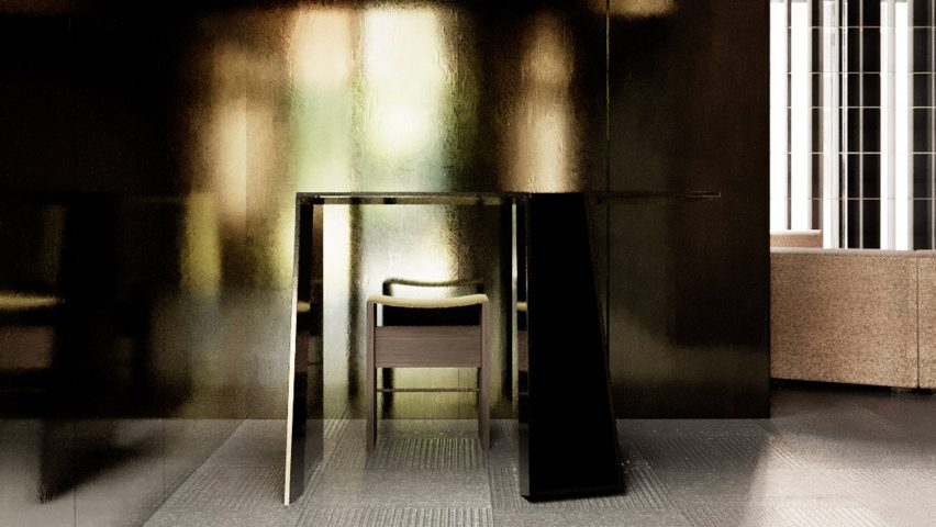 Photo of a table and chair by Henge