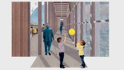 Autonoma. Sustainable redevelopment of the Morgex by Agnese Ferro, Aurora Gazzilli, Enrico Mola and Luca Savelli