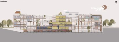 Adaptive Reuse of Ex-Poste Monteverdi by Shadi Masihi Pour, Kosar Mohammadi, Jessica Priya Sagar and Laura Zotaj