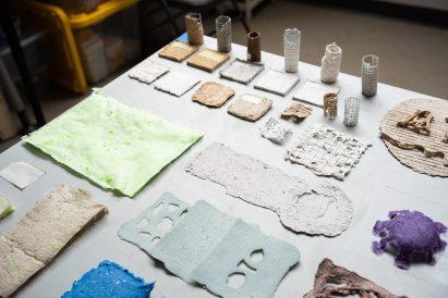 RISD Loop Lab recycling process
