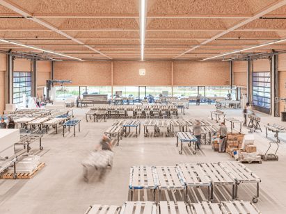 Inside of Rieder headquaters