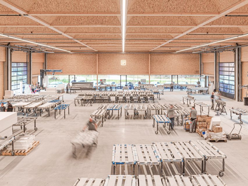 Inside of Rieder headquaters