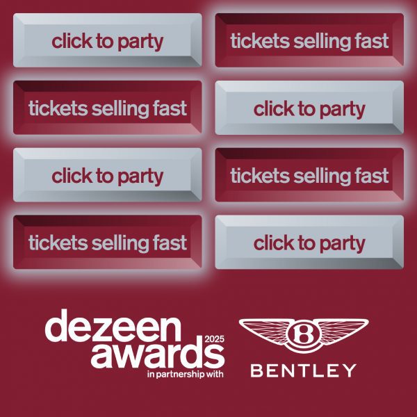 Last chance to book Dezeen Awards 2025 party tickets