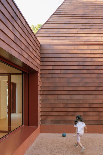 Courtyard interior by AACM