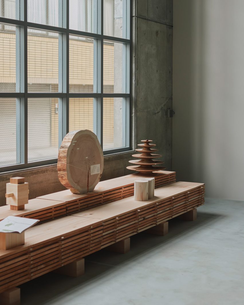 The Age of Wood exhibition at Karimoku Research Centre by Christian + Jade, in collaboration with Karimoku
