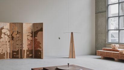 The Age of Wood exhibition at Karimoku Research Centre by Christian + Jade, in collaboration with Karimoku