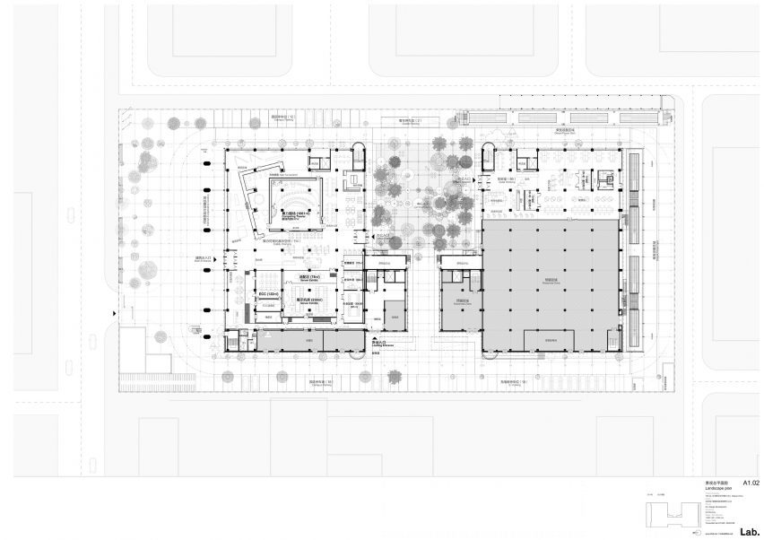 Plan of Spark 716 by LLLAB