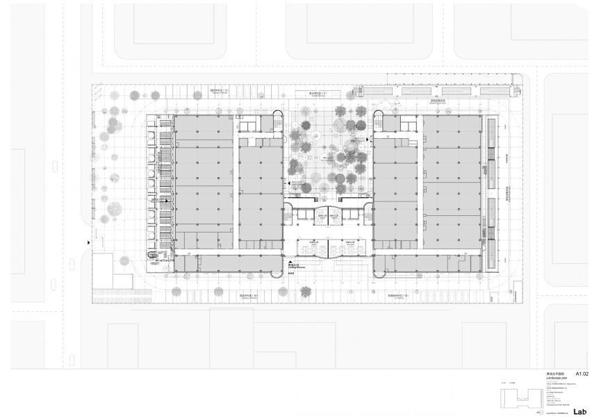 Plan of Spark 716 by LLLAB