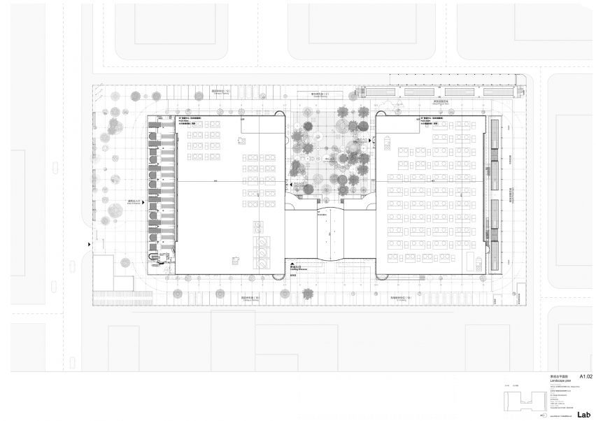 Plan of Spark 716 by LLLAB