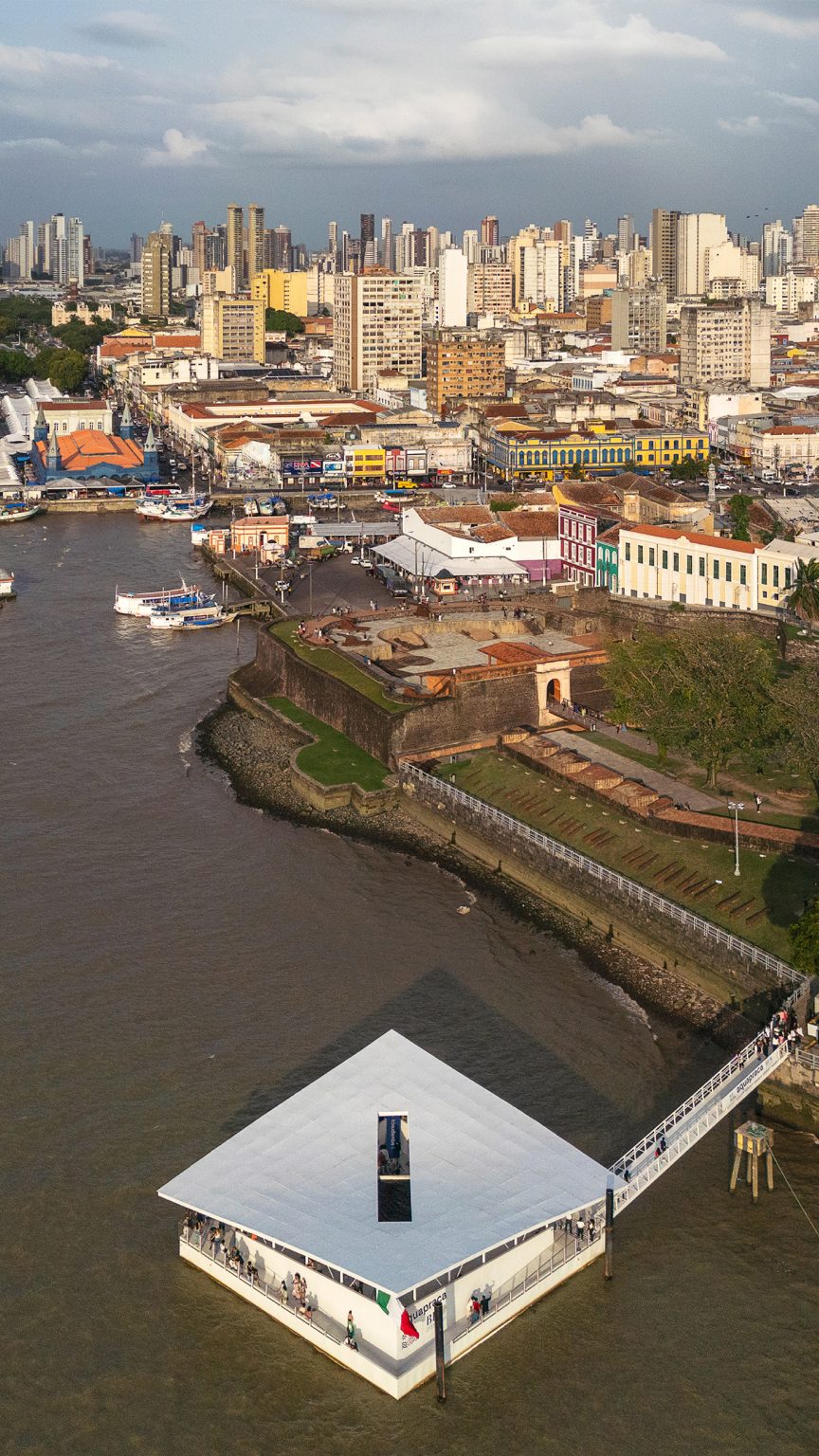AquaPraça plaza in Belém by Carlo Ratti Associati and Höweler + Yoon Architecture