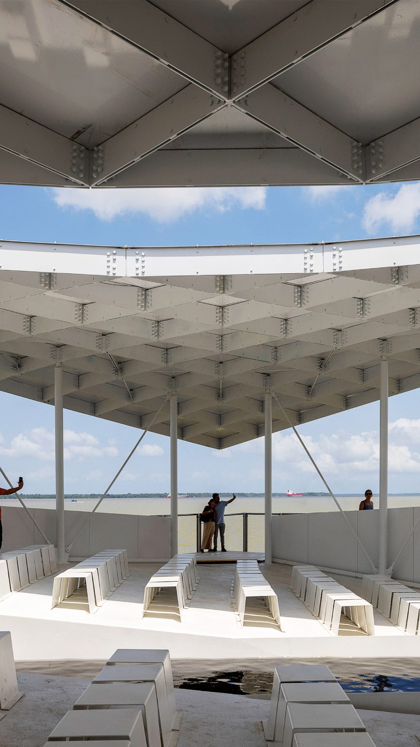AquaPraça plaza in Belém by Carlo Ratti Associati and Höweler + Yoon Architecture