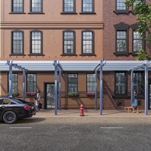 Arup New York sidewalk shed