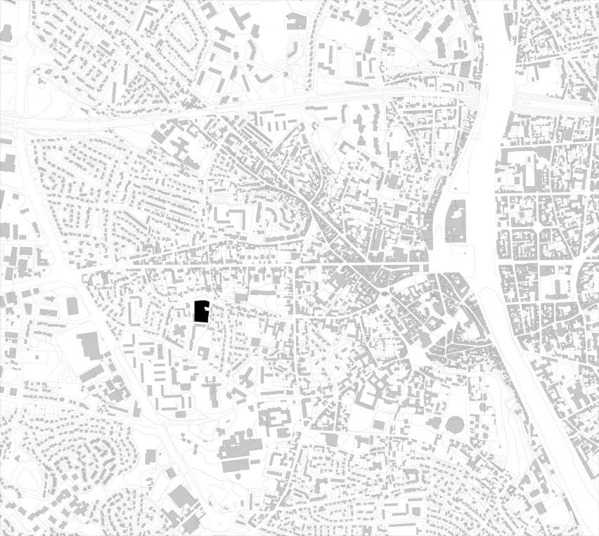 Plan of House on Rue de Clermont by A.TM