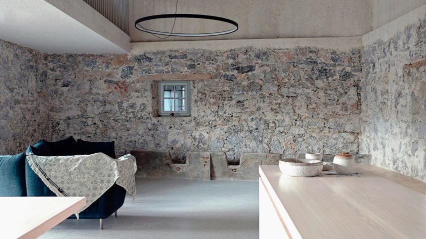 stone house renovated by OFIS Arhitekti