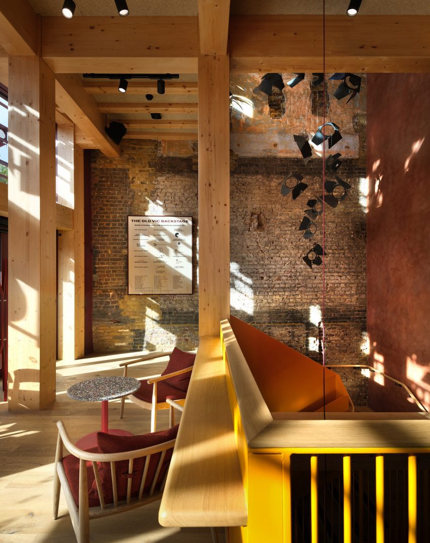 Backstage, The Old Vic by Haworth Tompkins