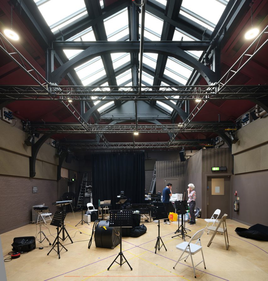 Backstage, The Old Vic by Haworth Tompkins