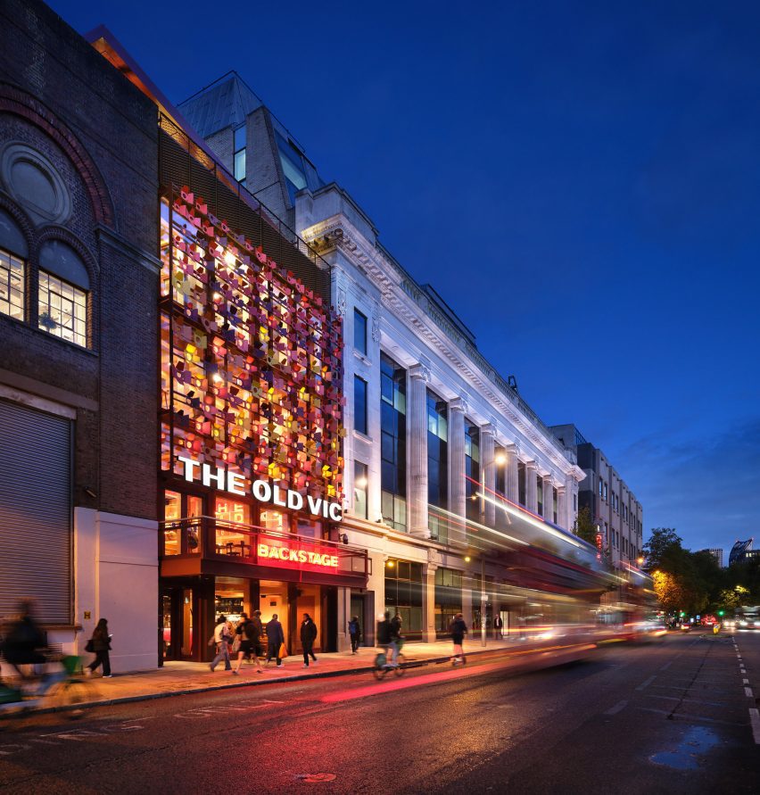 Backstage, The Old Vic by Haworth Tompkins