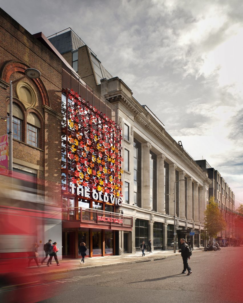 Backstage, The Old Vic by Haworth Tompkins