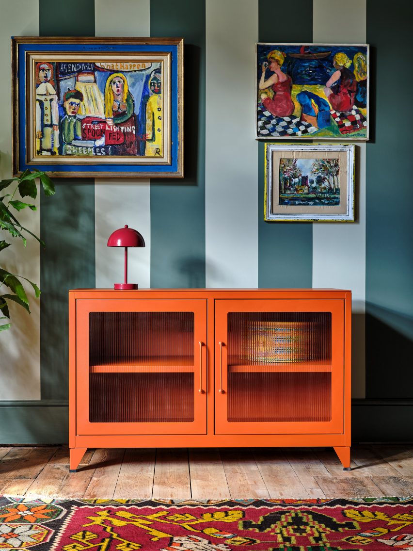 Fern Peek cabinets by Bisley
