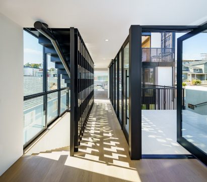 Balcony in Brooks + Scarpa house