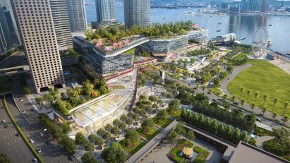 Render of groundscraper development 