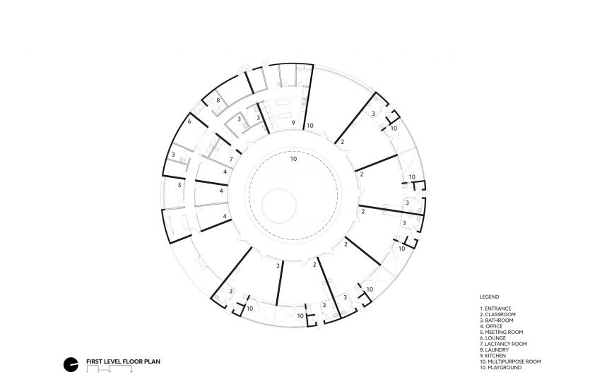 Ciales Kindergarten floor plan