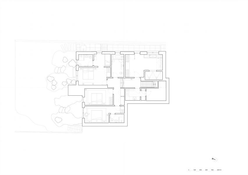 Plan of The Cornwall Retreat by De Rosee Sa