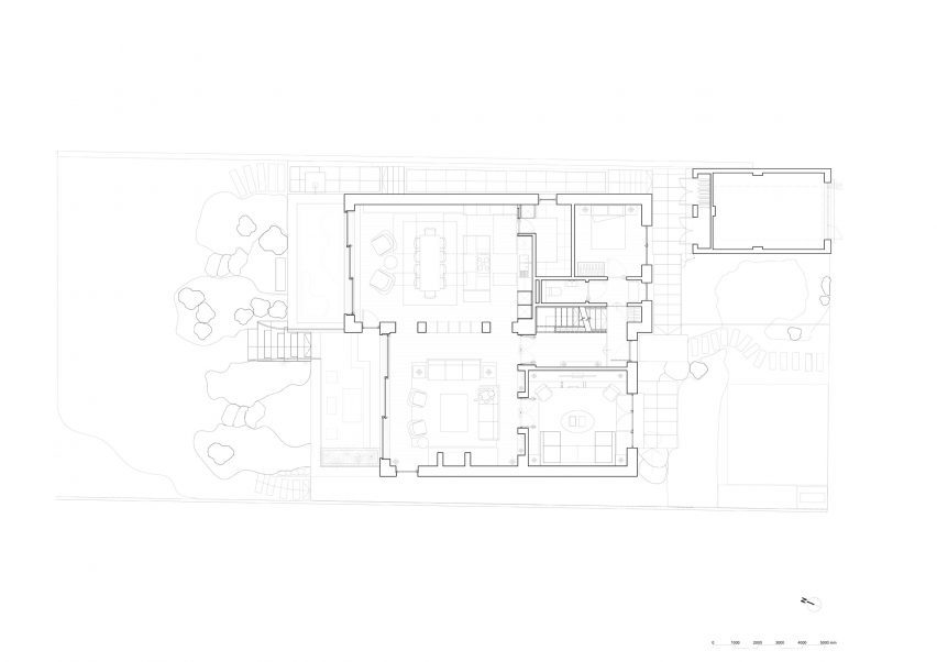 Plan of The Cornwall Retreat by De Rosee Sa