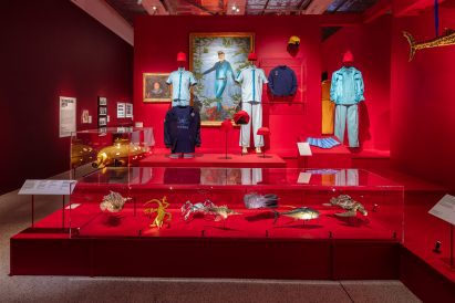 Wes Anderson archives at the Design Museum