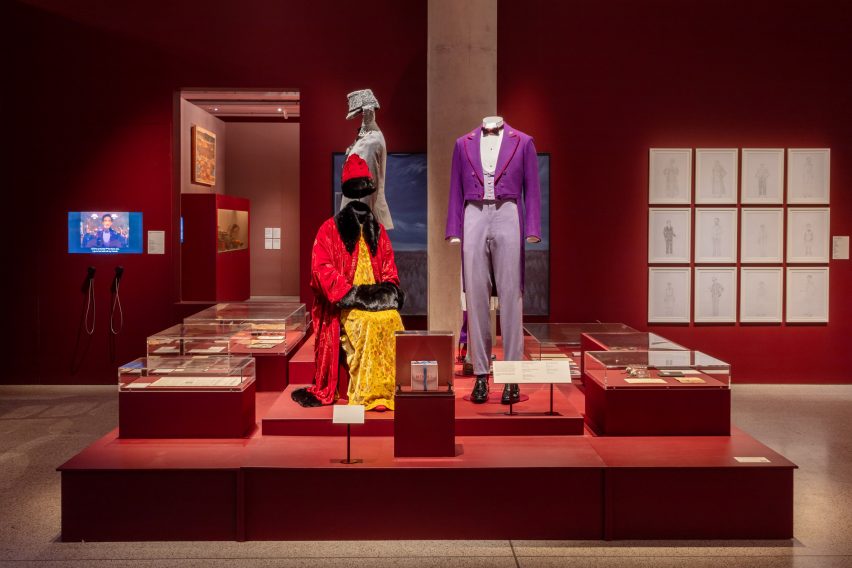 Wes Anderson archives at the Design Museum