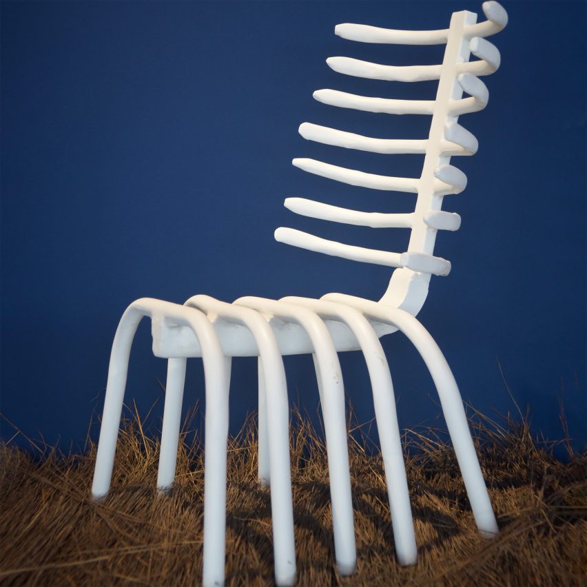 ILE ILE chair by Juliet Olanipekun from Design Week Lagos 2025