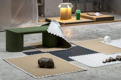Product designs and packing paper
