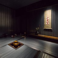 Steel tea room
