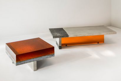 Cava coffee tables by Draga & Aurel at Dubai Design Week