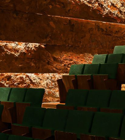 Theatre interior by Snøhetta