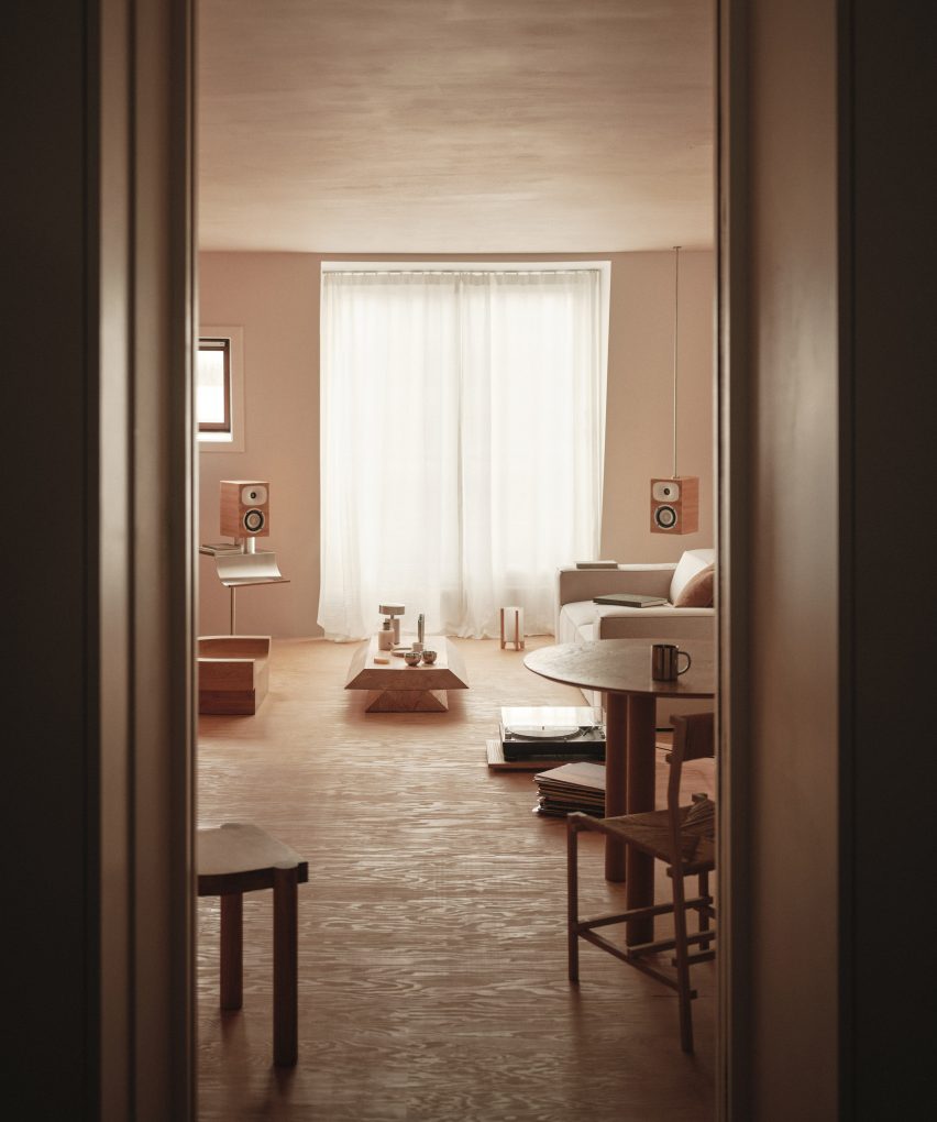 Self-designed timber apartment by Benni Allan of EBBA Architects