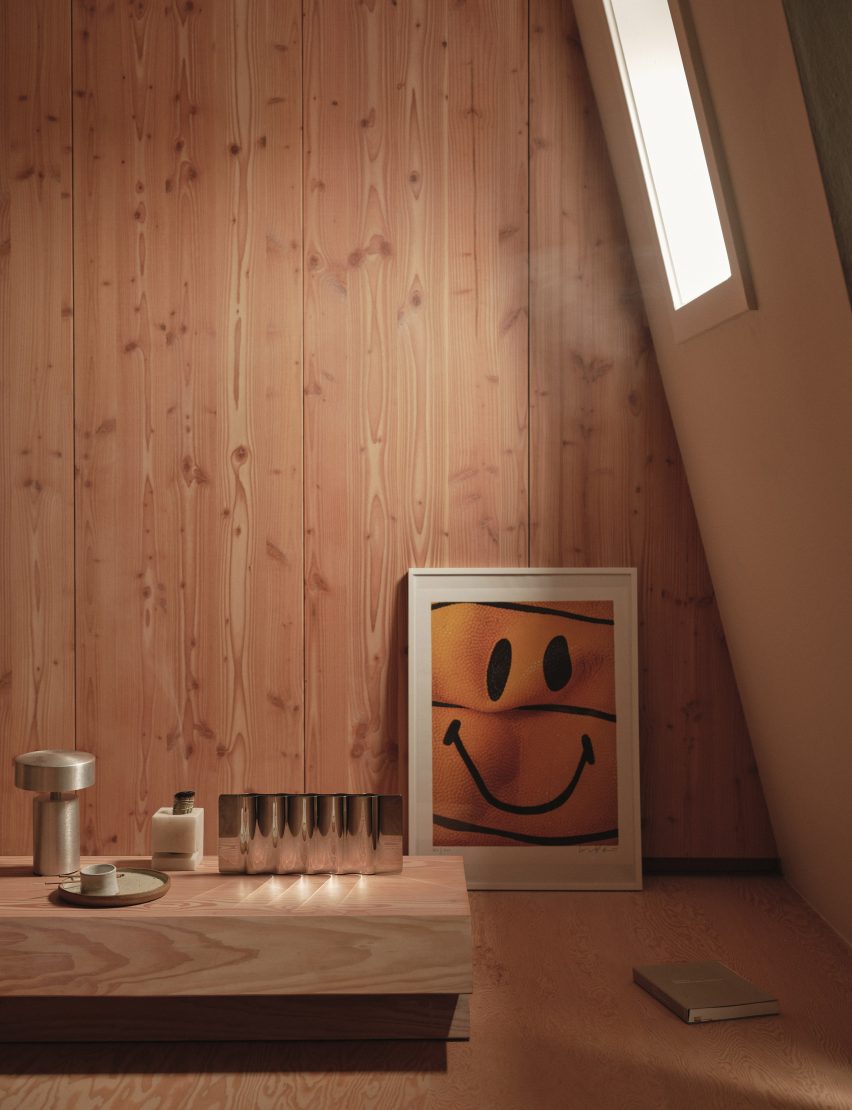 Self-designed timber apartment by Benni Allan of EBBA Architects